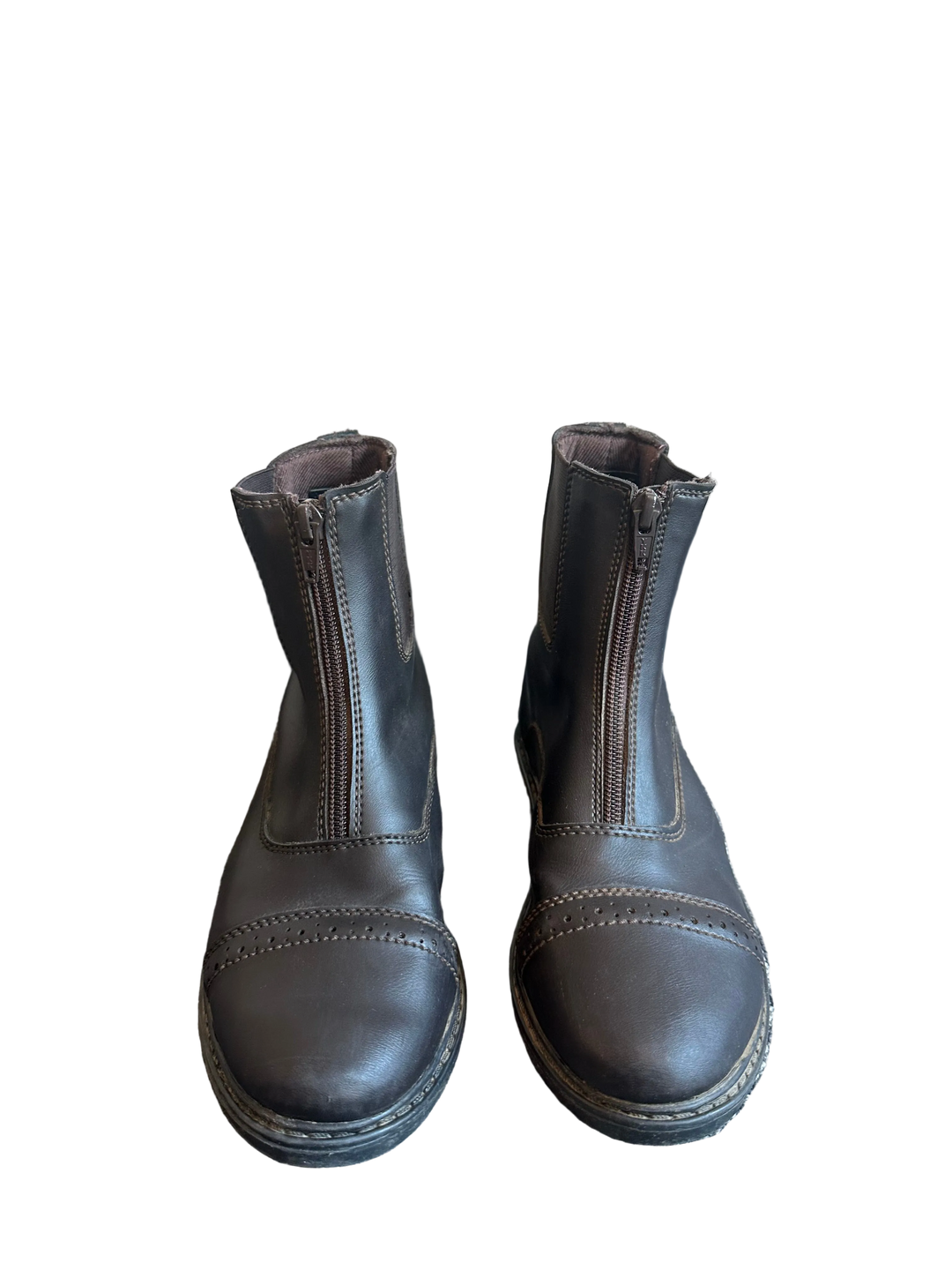 PRE-LOVED KIDS TUFFRIDER STARTER FRONT ZIP PADDOCK BOOTS