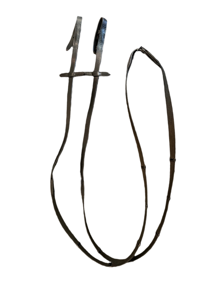 PRE-LOVED SCHOCKEMOHLE WEB REINS HOOK & STUD