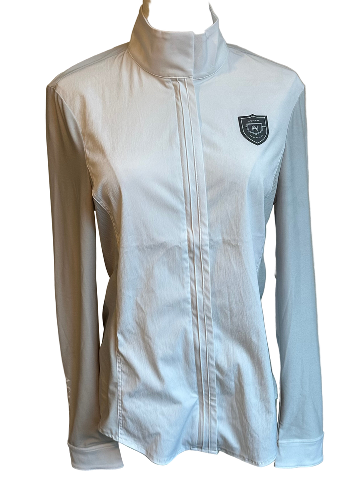 PRE-LOVED ASMAR EQUESTRIAN MESH ZIP SHOW SHIRT