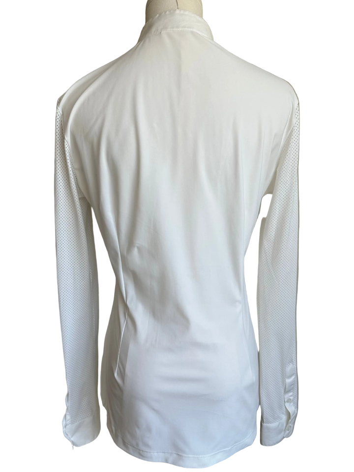 PRE-LOVED CAVALLERIA TOSCANA PERFORATED JERSEY L/S SHOW SHIRT