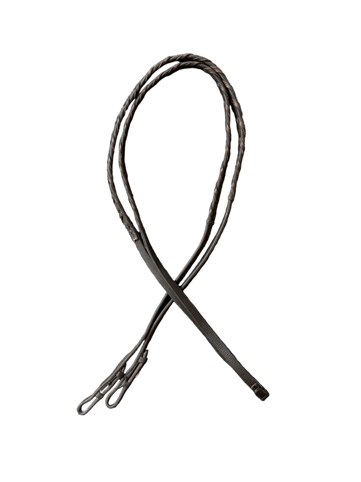 PRE-LOVED PLAIN LACED REINS 48”