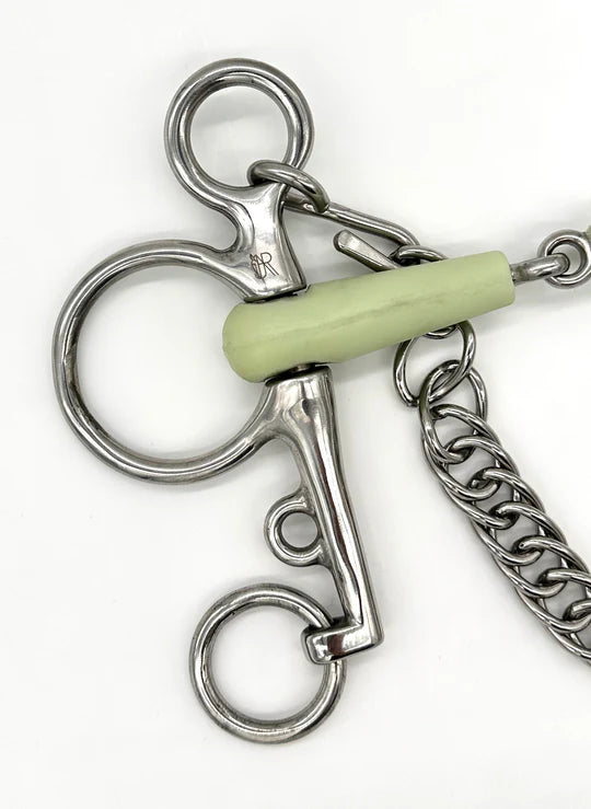 AJR DOUBLE JOINTED APPLE MOUTH PELHAM BIT