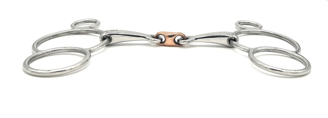 JAE DOUBLE BROKEN SMALL COPPER ELLIPTICAL 2 RING