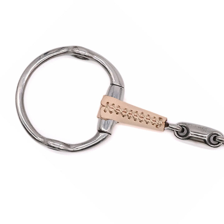 JAE DOUBLE JOINTED LEATHER COVERED FIXED GAG