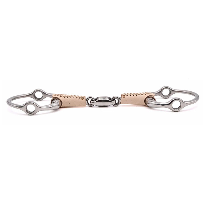JAE DOUBLE JOINTED LEATHER COVERED FIXED GAG
