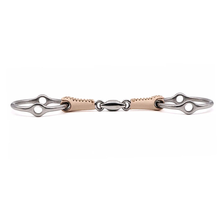 JAE DOUBLE JOINTED LEATHER COVERED LOOSE RING GAG