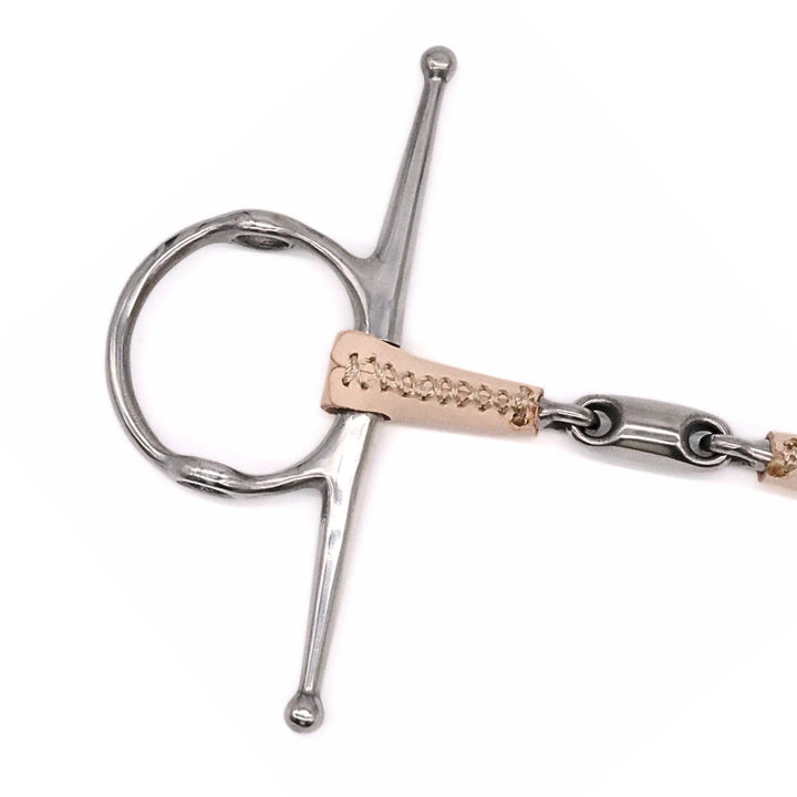 JAE DOUBLE JOINTED LEATHER COVERED NELSON GAG