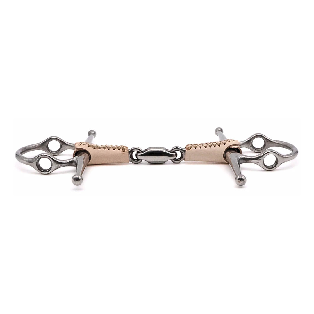 JAE DOUBLE JOINTED LEATHER COVERED NELSON GAG