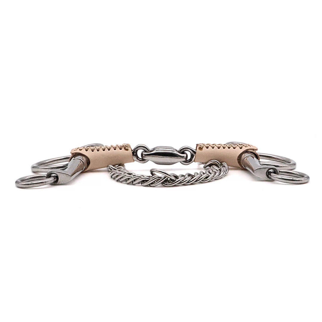 JAE DOUBLE JOINTED LEATHER COVERED PELHAM