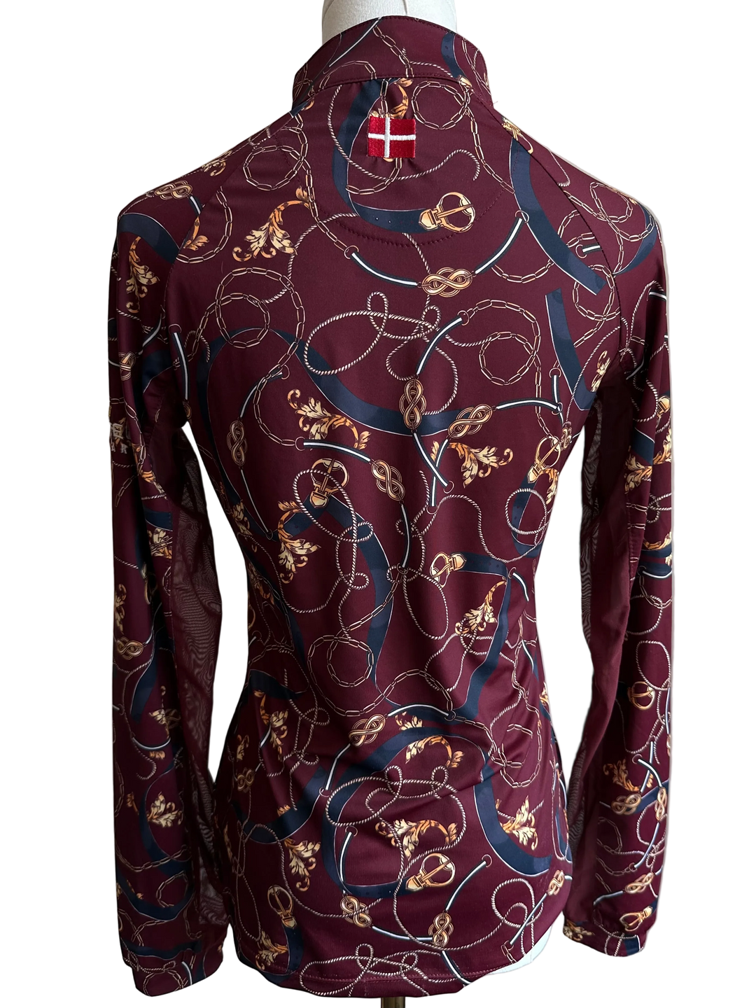 PRE-LOVED KASTEL 1/4 ZIP LONG SLEEVE SHIRT