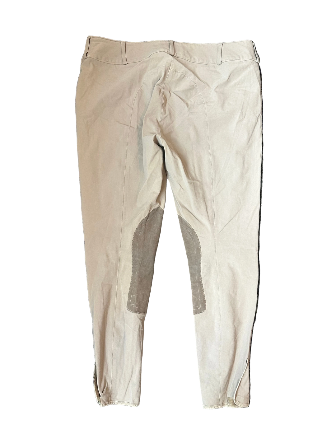 PRE-LOVED TAILORED SPORTSMAN TROPHY HUNTER SIDE ZIP BREECHES - 34R