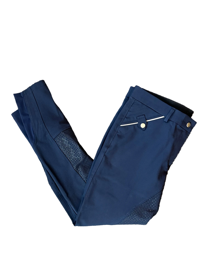 PRE-LOVED HR FARM FULL SEAT BREECHES - 32
