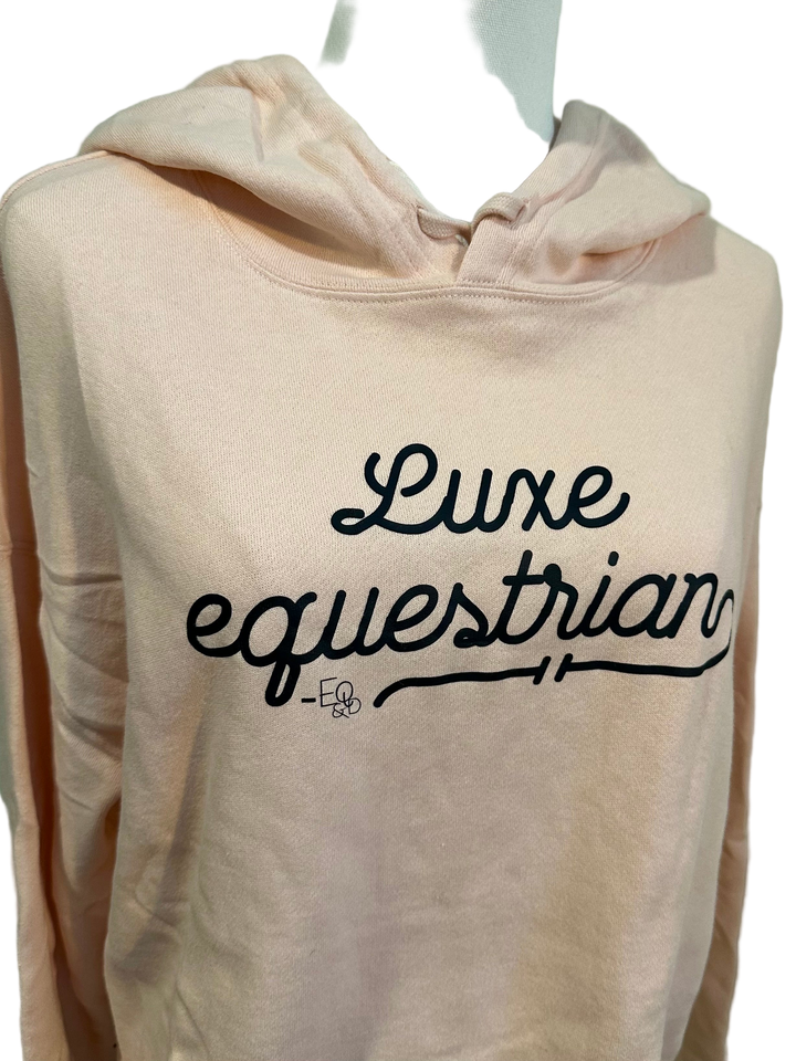 PRE-LOVED EQ&D CROPPED LUXE EQUESTRIAN HOODIE