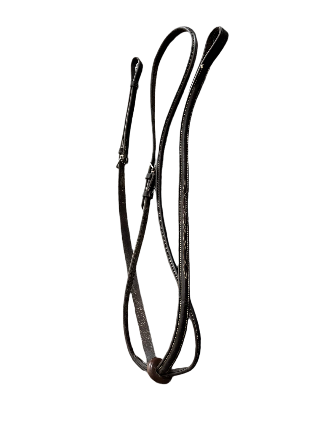 PRE-LOVED FANCY STITCH RAISED PONY MARTINGALE