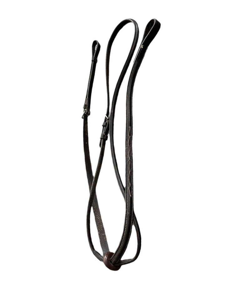 PRE-LOVED FANCY STITCH RAISED PONY MARTINGALE