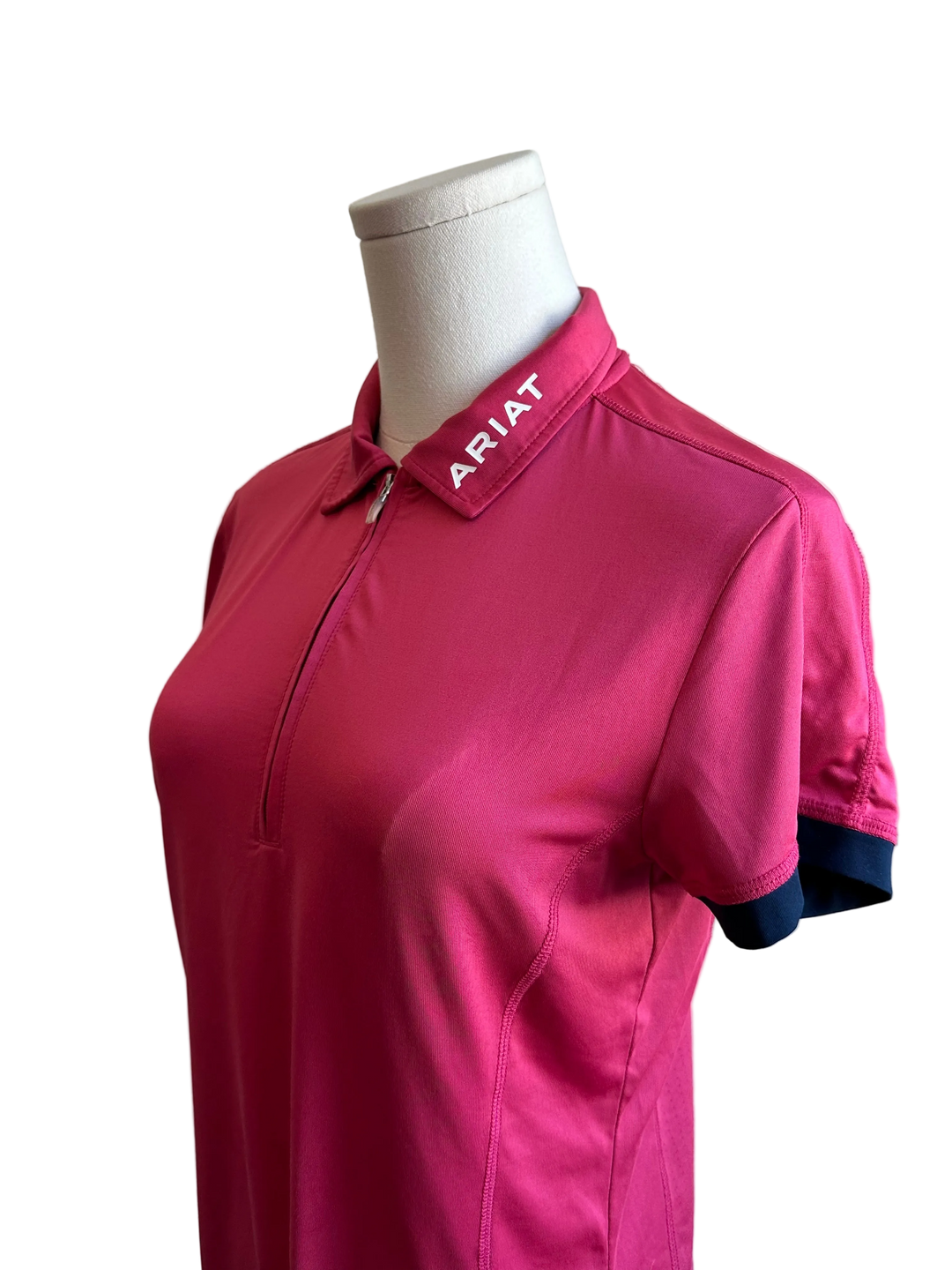 PRE-LOVED ARIAT BANDERA 1/4 ZIP POLO SHIRT