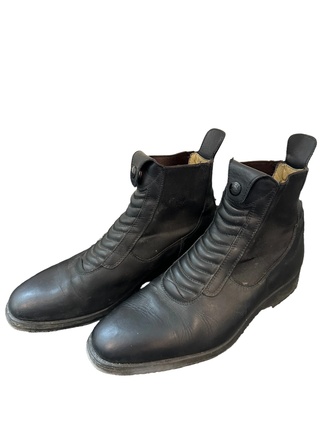 PRE-LOVED TUCCI CUSTOM HARLEY SHORT BOOTS