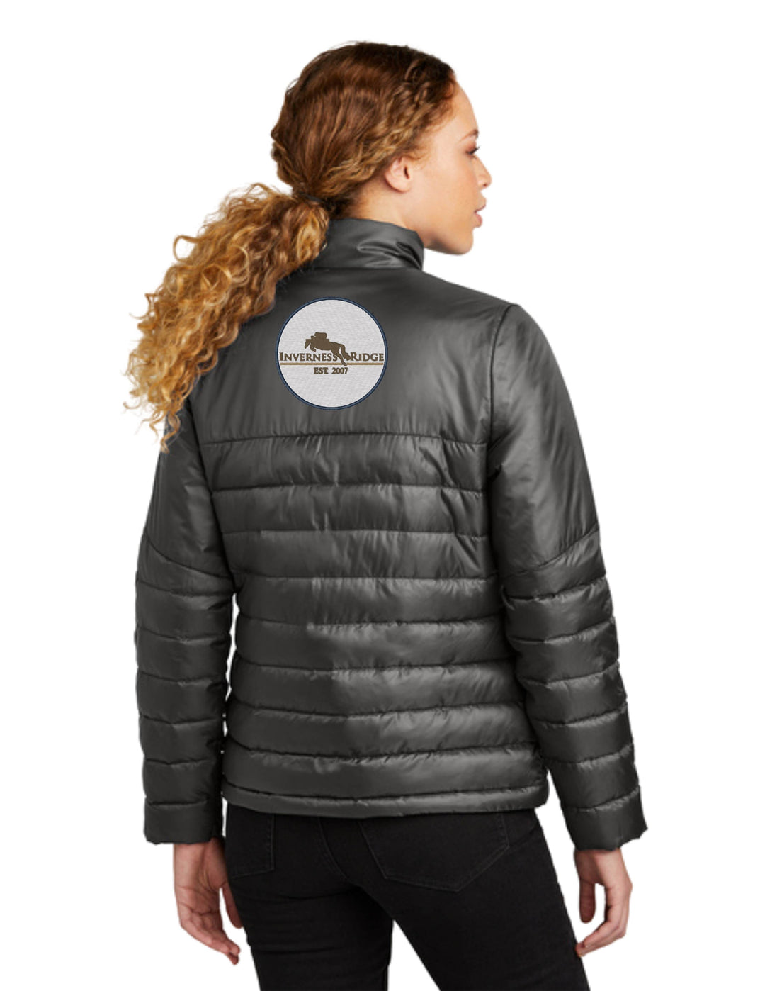 INVERNESS RIDGE EDDIE BAUER WOMENS PUFFER JACKET
