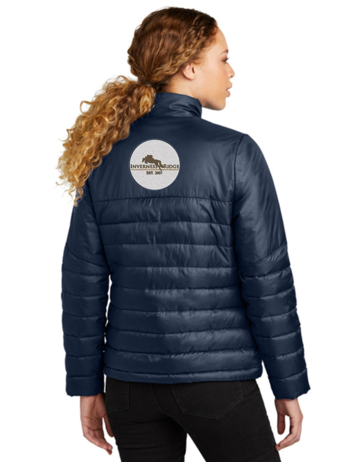 INVERNESS RIDGE EDDIE BAUER WOMENS PUFFER JACKET