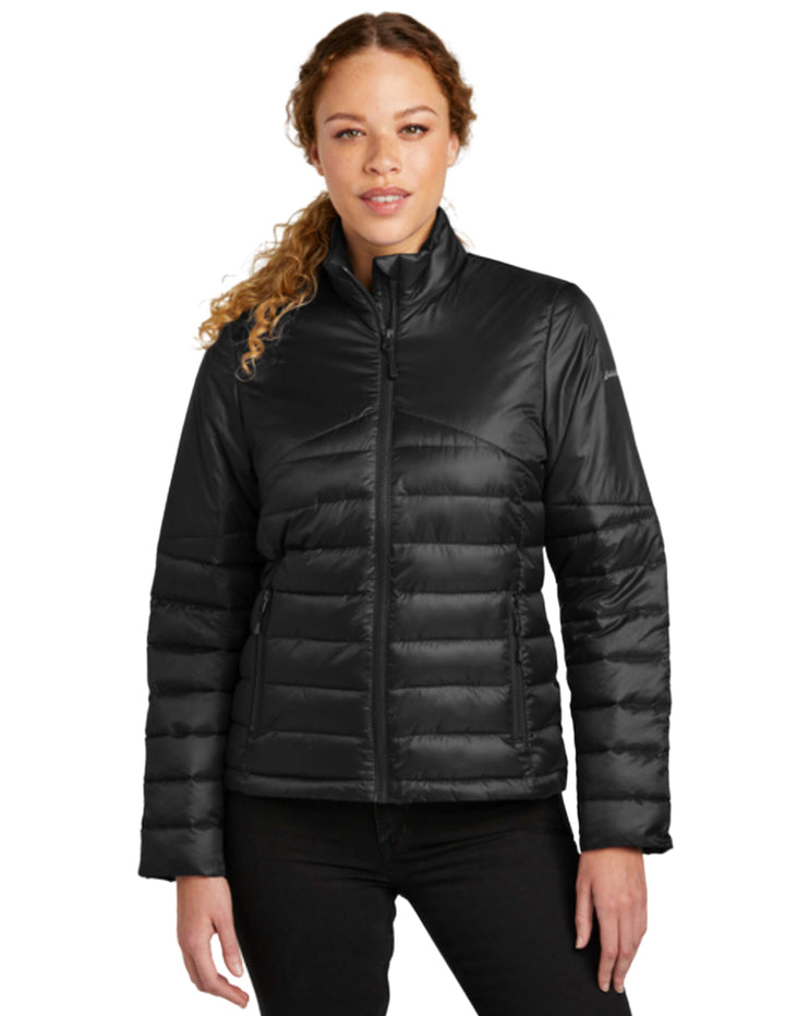 BOXWOOD EQUESTRIAN EDDIE BAUER WOMENS PUFFER JACKET