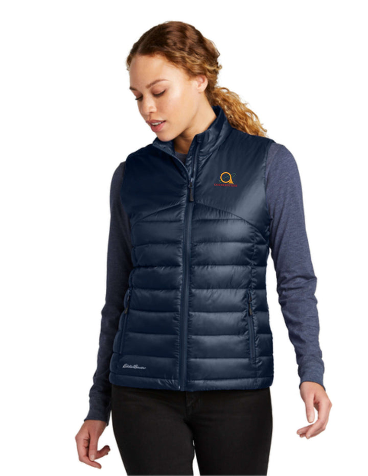 CORNERSTONE WOMEN'S EDDIE BAUER PUFFER VEST