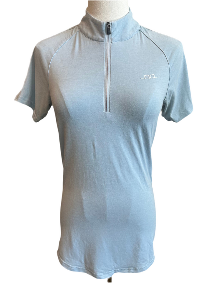 PRE-LOVED AA CLEANCOOL HALF ZIP SS TOP