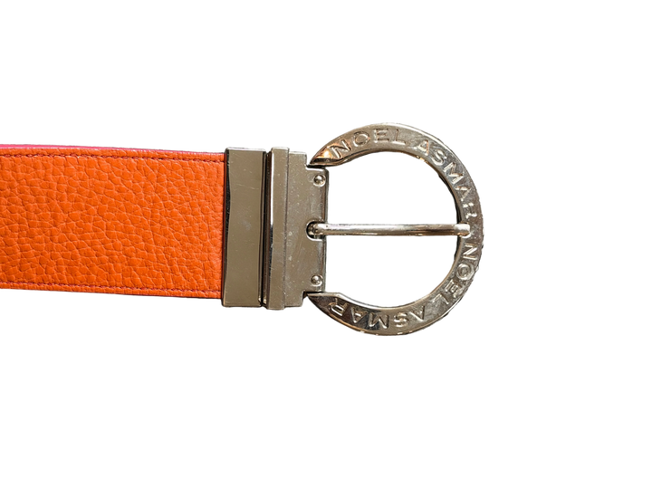 PRE-LOVED ASMAR EQUESTRIAN SIGNATURE LEATHER REVERSIBLE BELT - 26-34”