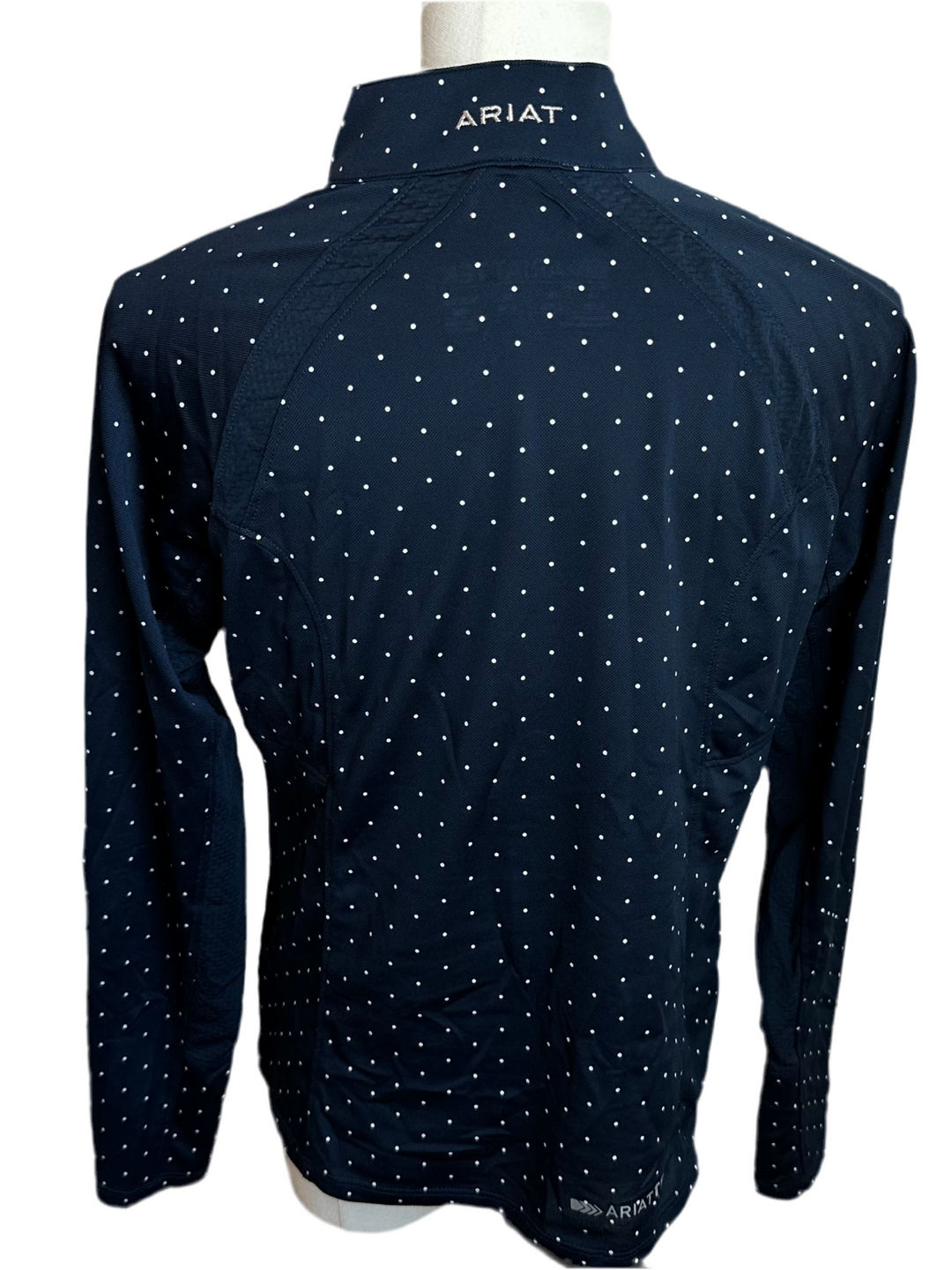 PRE-LOVED KIDS ARIAT SUNSTOPPER 1/4 ZIP BASELAYER