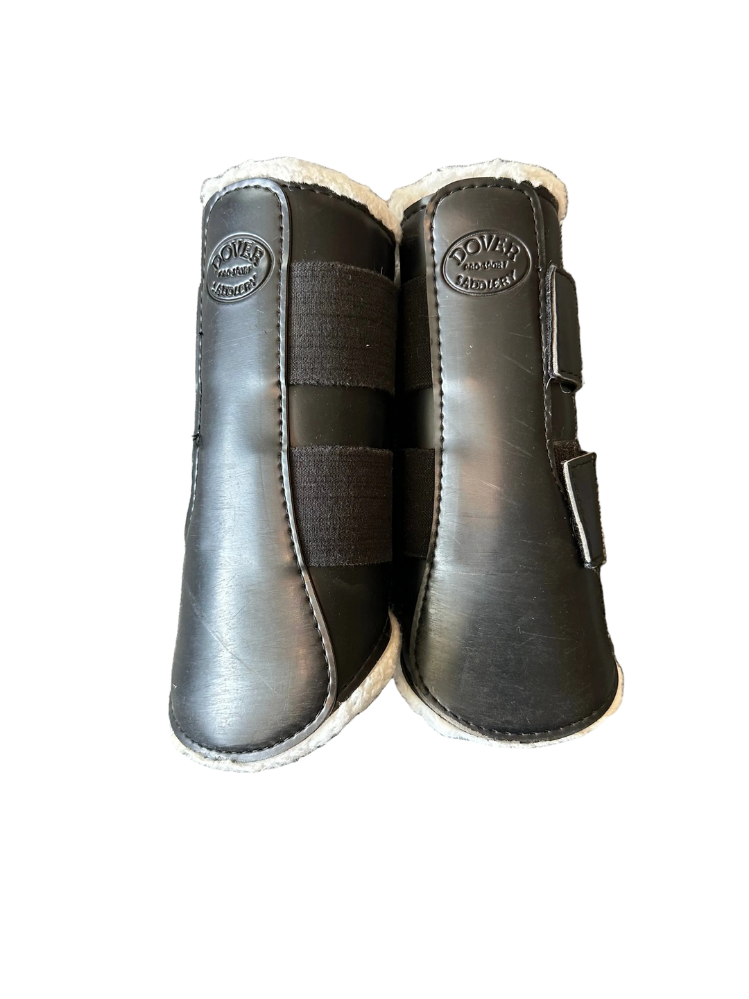 PRE-LOVED DOVER SADDLERY PREMIUM SPORT BRUSHING BOOTS WITH FLEECE LINING