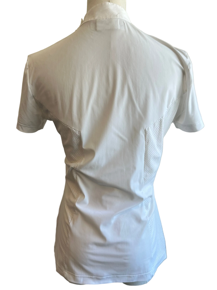 PRE-LOVED CAVALLERIA TOSCANA SHOULDER ZIP SS SHOW SHIRT