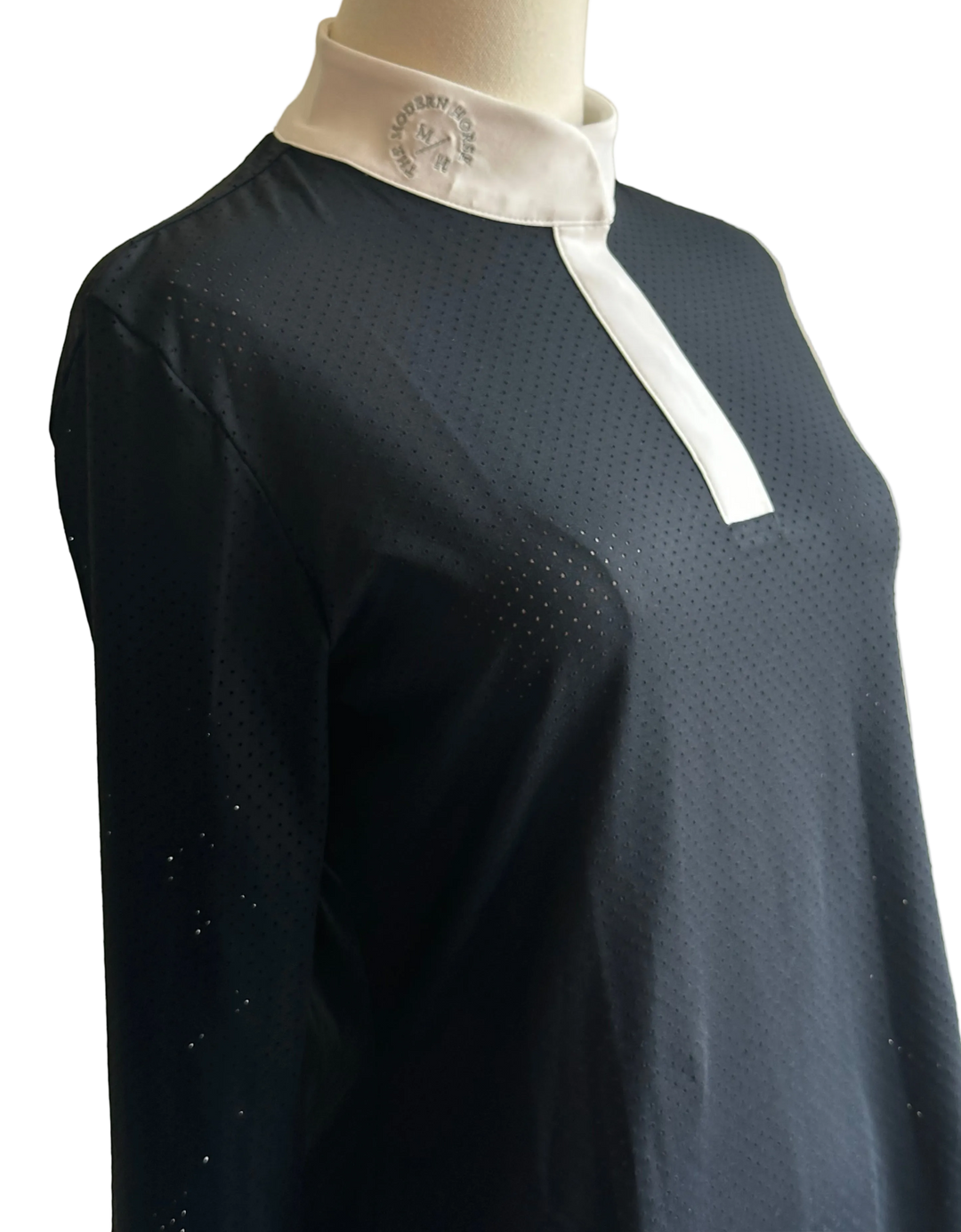 PRE-LOVED THE MODERN HORSE PERFORATED SHOW SHIRT