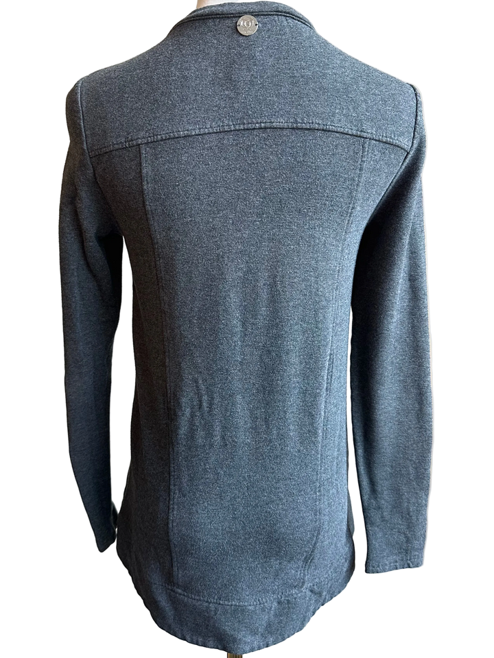 PRE-LOVED NOEL ASMAR EQUESTRIAN CREWNECK FLEECE LINED LONG SLEEVE TOP