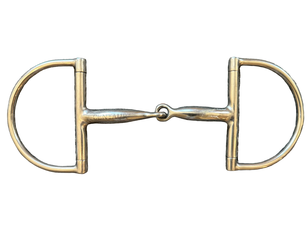 PRE-LOVED CENTAUR HUNTER D RING SNAFFLE BIT - 5”