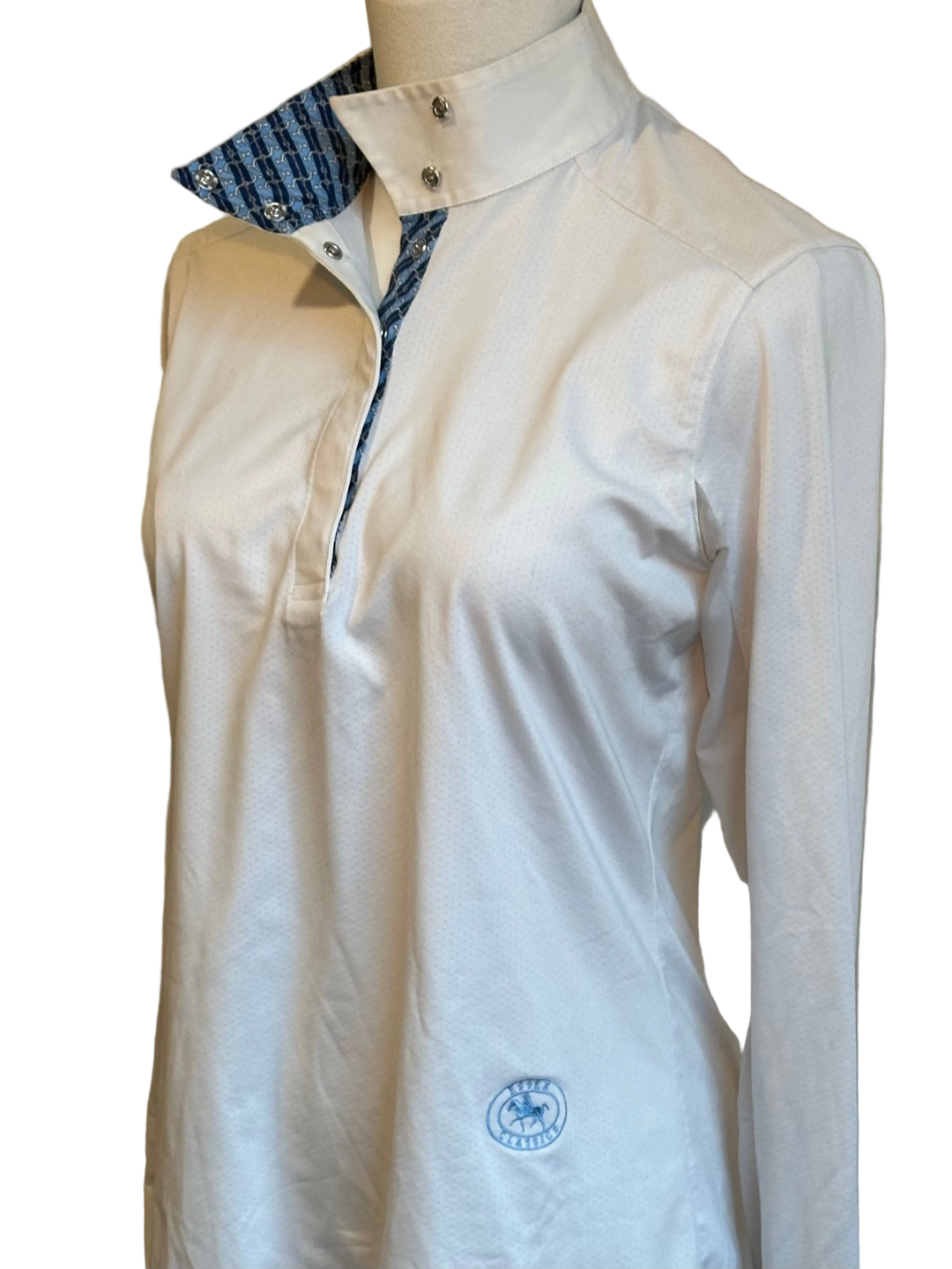 PRE-LOVED ESSEX CLASSICS TALENT YARN LS SHOW SHIRT