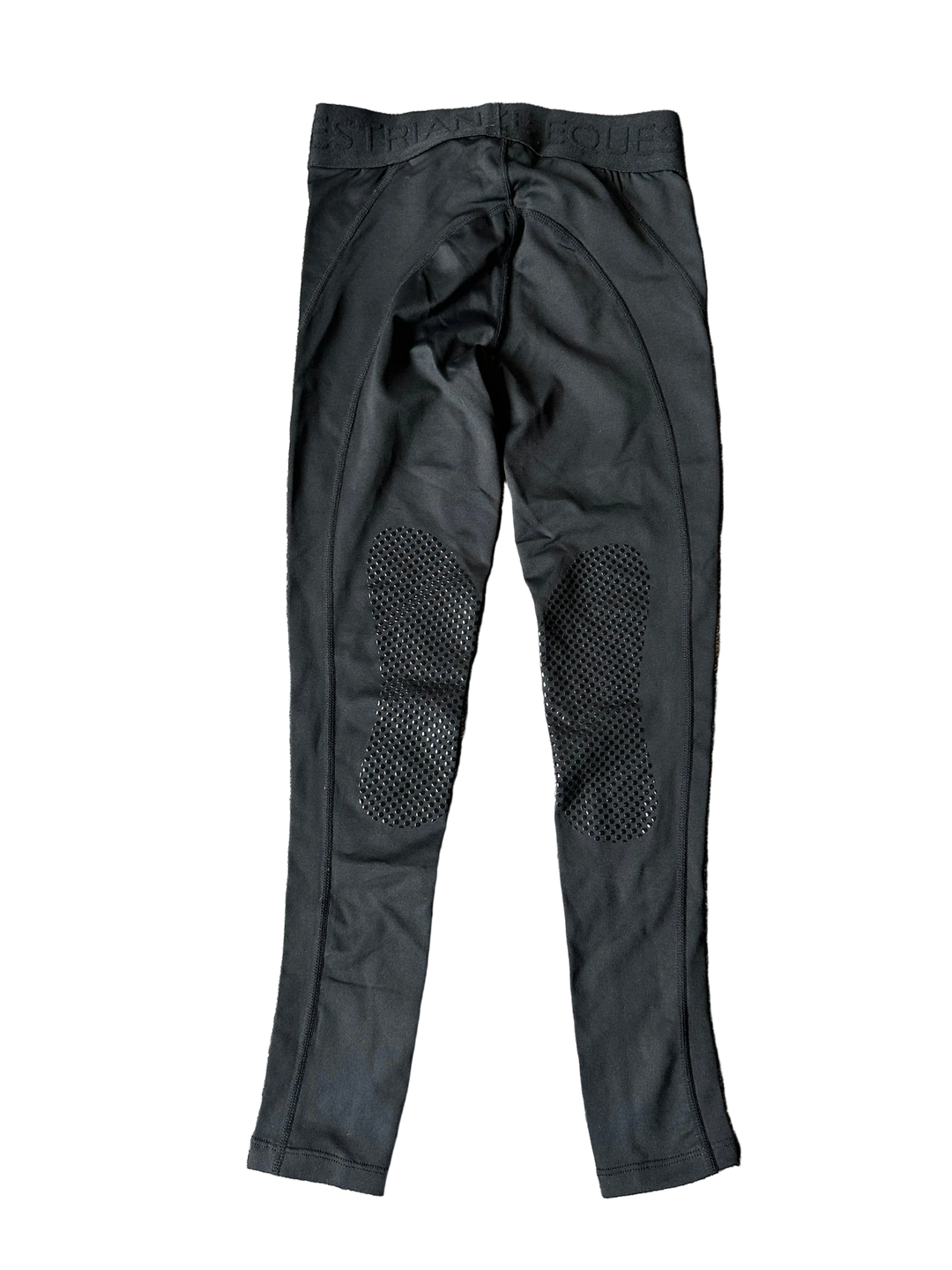 PRE-LOVED KIDS HORZE MADISON SILICONE KNEE PATCH RIDING TIGHTS