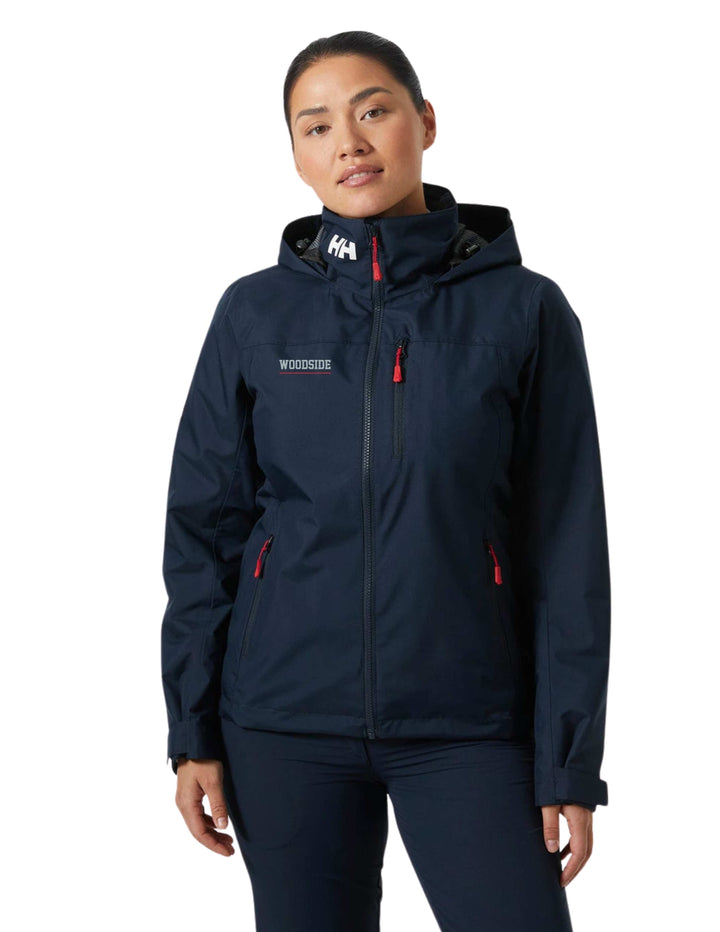 WOODSIDE STABLES HH WOMENS MIDLAYER RAIN JACKET