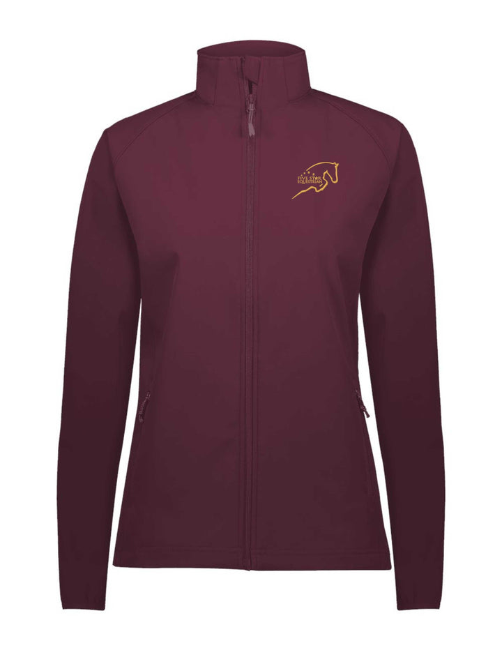 FIVE STAR EQUESTRIAN HOLLOWAY WOMENS SOFT SHELL JACKET