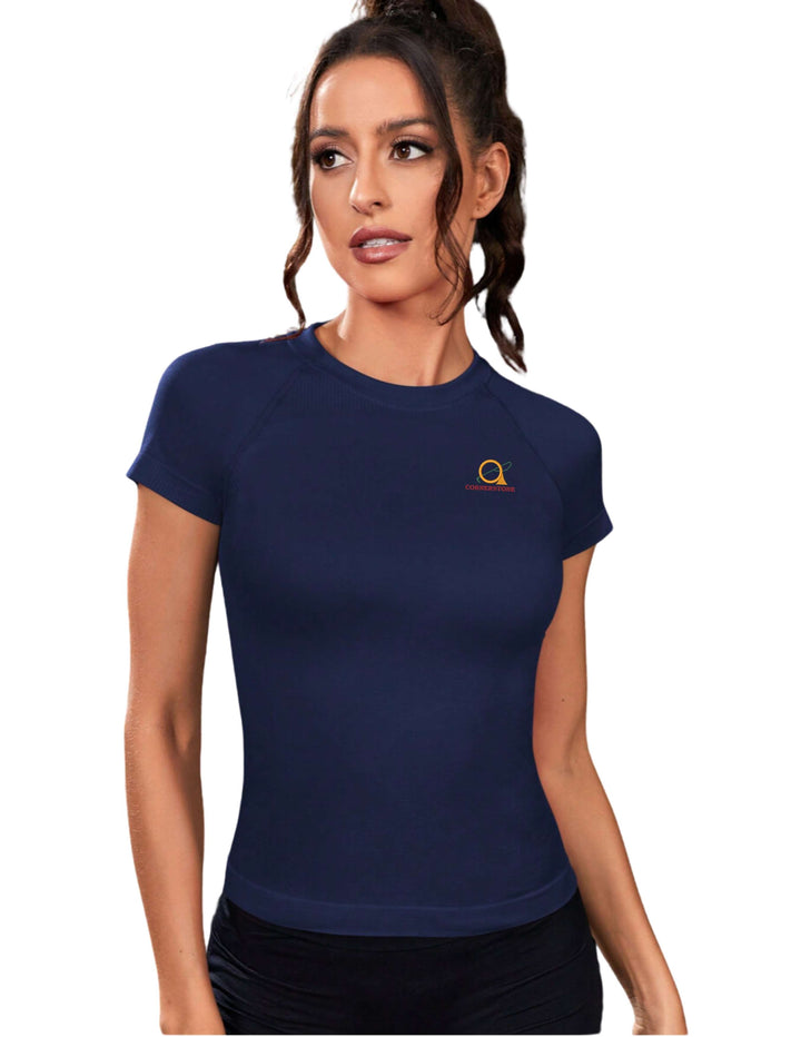 CORNERSTONE SEAMLESS HORSEPLAY SHORT SLEEVE SHIRT