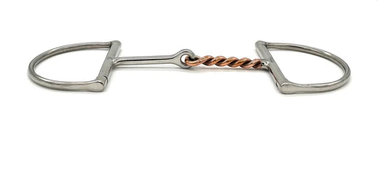 AJR HALF COPPER TWIST HALF STRAIGHT BAR D BIT
