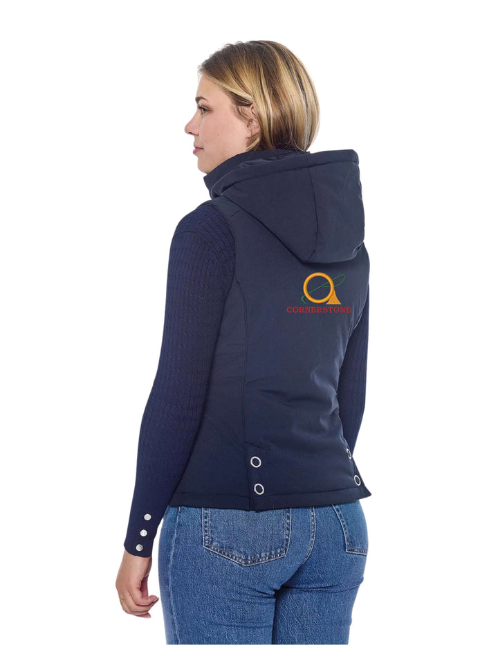 CORNERSTONE HARCOUR WOMENS PUFFER VEST