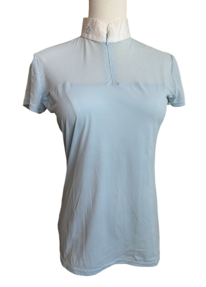 PRE-LOVED CAVALLERIA TOSCANA TECHNICAL JERSEY ZIP SHOW SHIRT