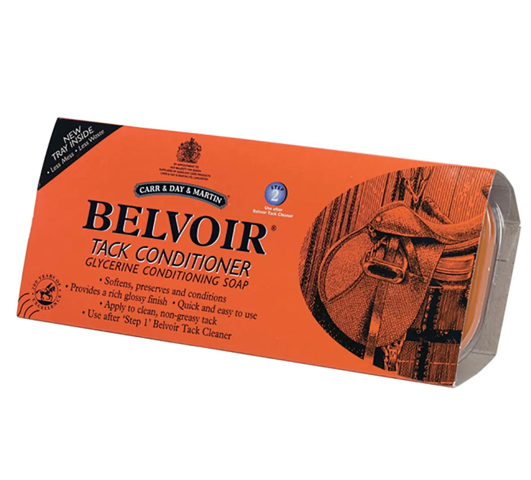 Belvoir Tack Conditioner Bar Soap with Tray
