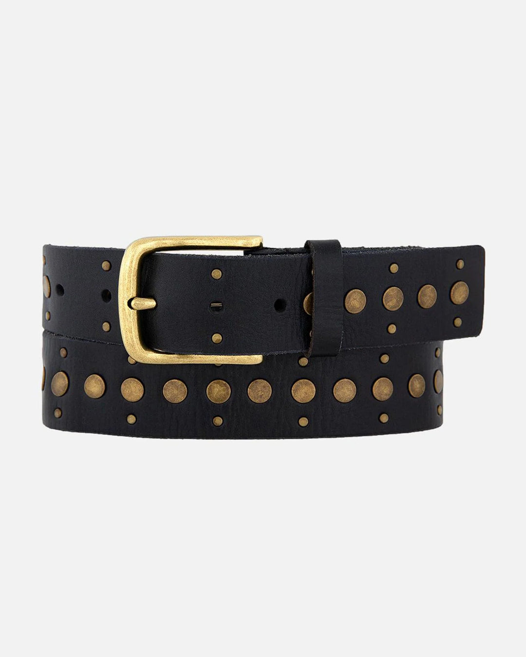 Faye | Studded Vintage Leather Belt