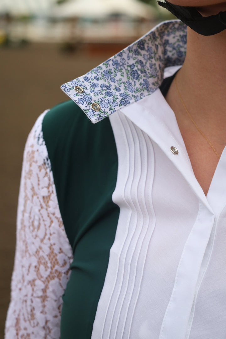 IAGO ELENOIRE LACE SHOW SHIRT