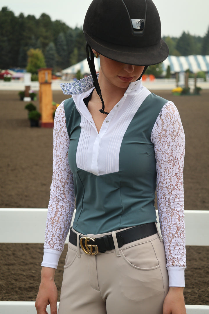 IAGO ELENOIRE LACE SHOW SHIRT