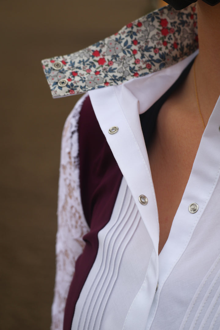IAGO ELENOIRE LACE SHOW SHIRT