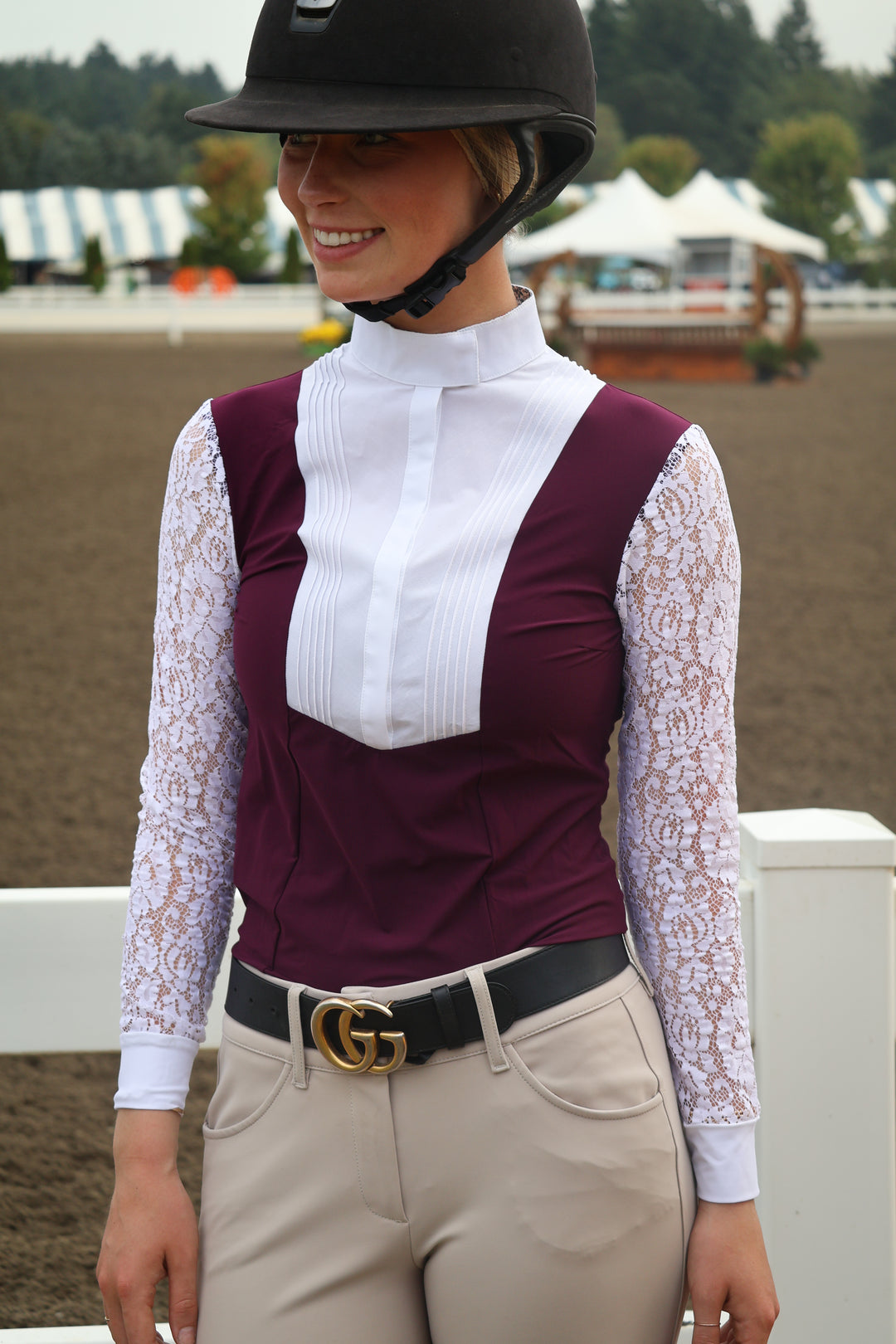 IAGO ELENOIRE LACE SHOW SHIRT