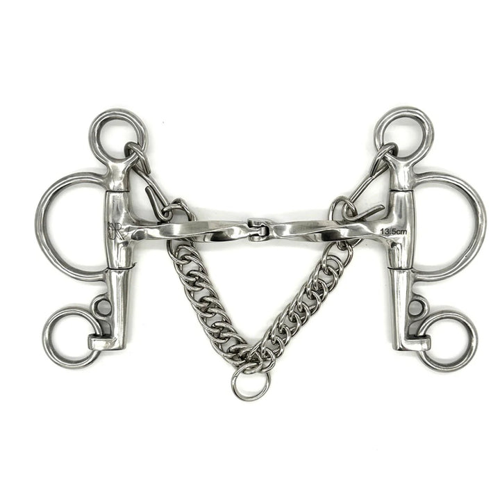AJR TWISTED HINGE PELHAM BIT