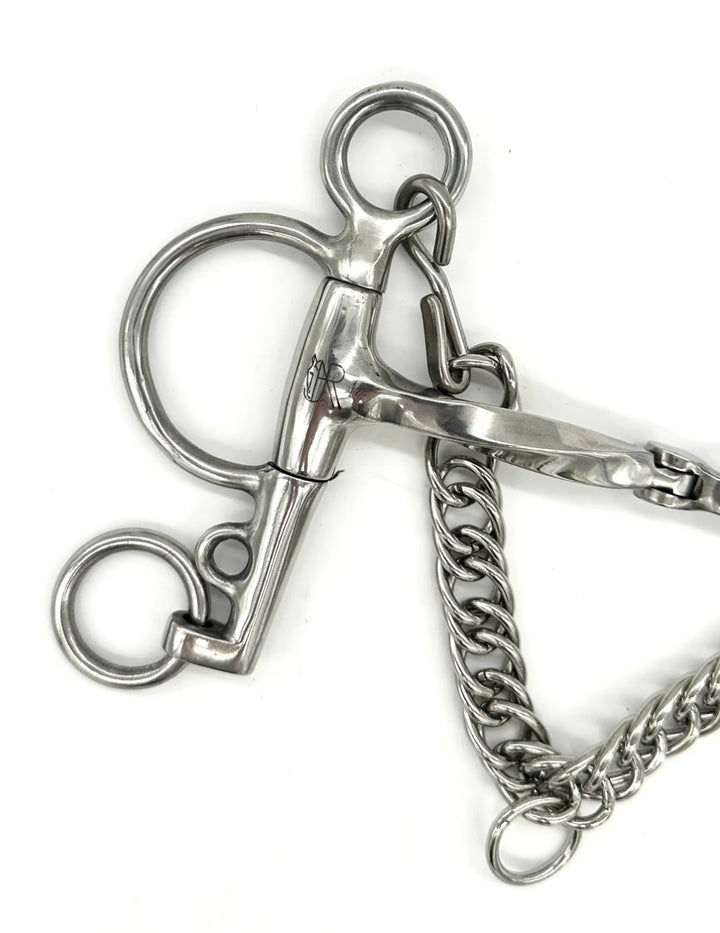 AJR TWISTED HINGE PELHAM BIT