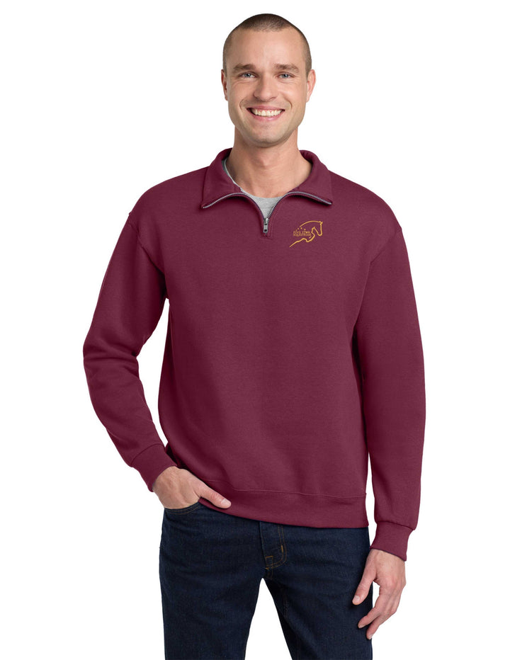 FIVE STAR EQUESTRIAN JERZEES 1/4 ZIP SWEATSHIRT
